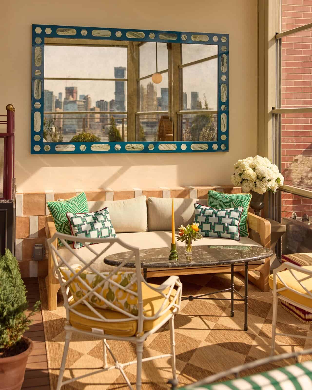 Conrad NY – Restaurant Food & Beverage Public Area Rooftop Bar – Leonessa – FF&E (1)