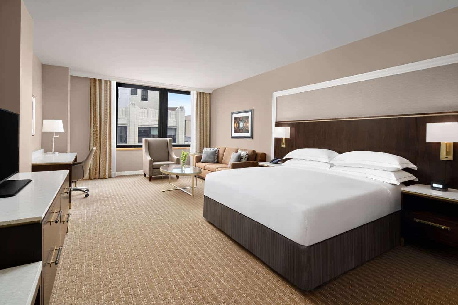 Hilton Indianapolis FF&E guest-room 6