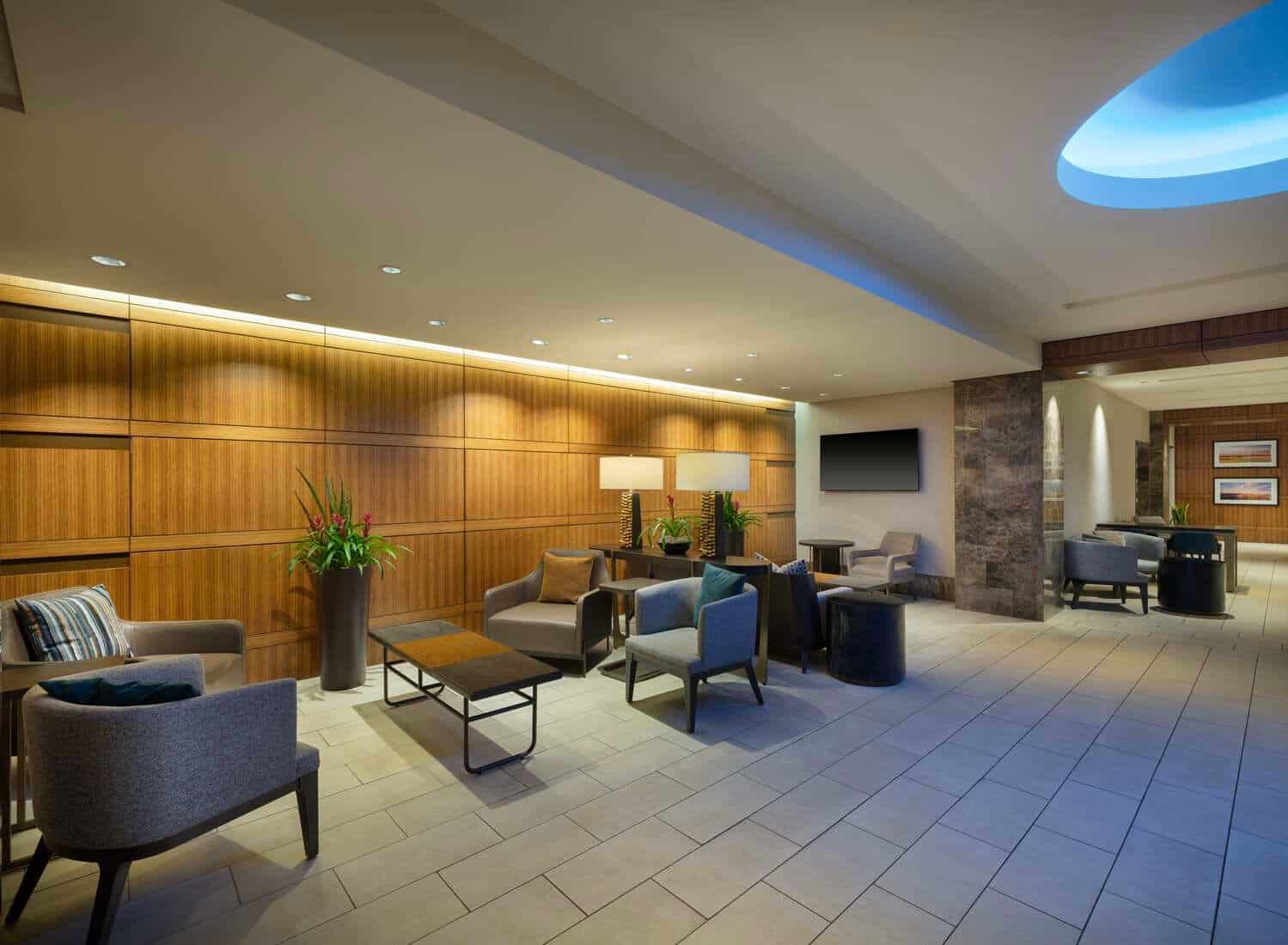 Hilton Indianapolis FF&E lobby 2