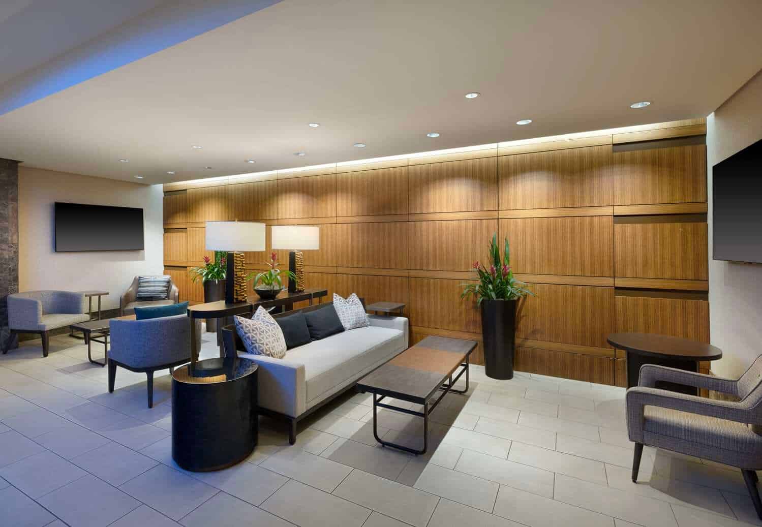 Hilton Indianapolis FF&E lobby 4