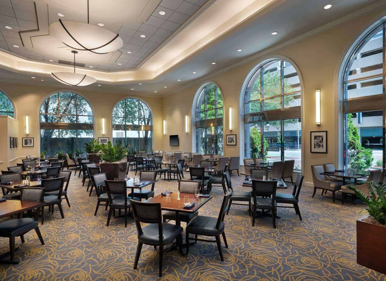 Hilton Indianapolis FF&E restaurant