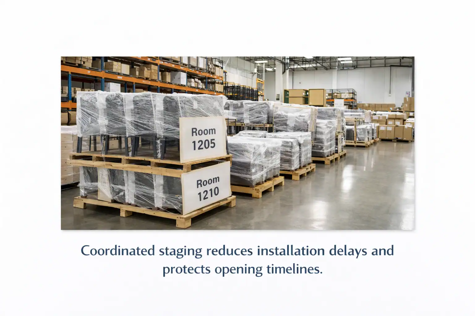 FF&E procurement versus direct purchasing