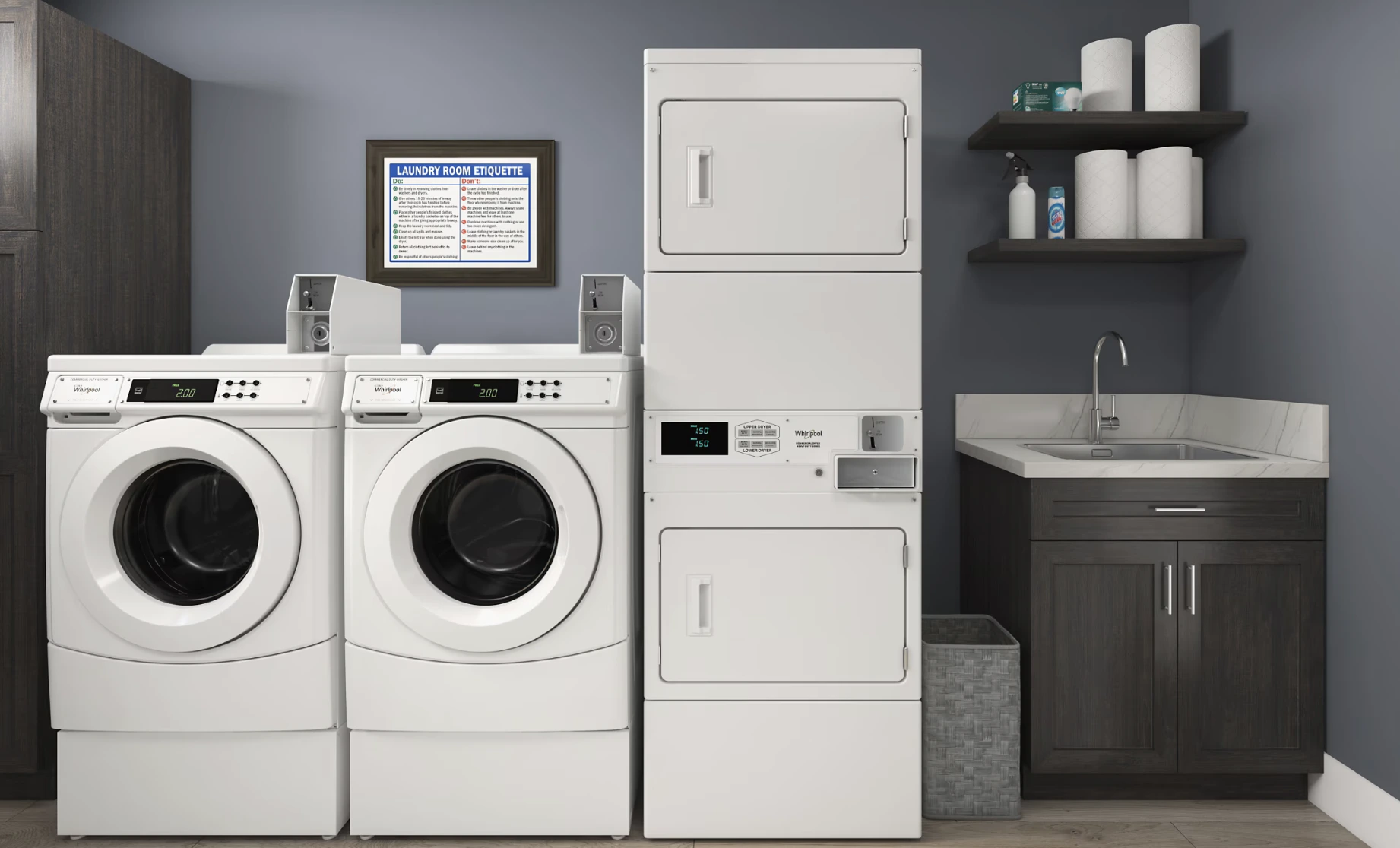 commercial hospitality laundry equipment supporting operational efficiency and long-term property performance