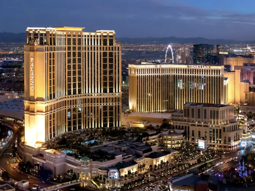 The Palazzo Las Vegas luxury resort showcasing large-scale hospitality logistics, project coordination, and FF&E installation managed by BCI Worldwide.